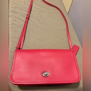 Red Coach Legacy Penny Bag
Carried twice
No marks